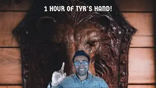 60 минут (в руке Тира)!