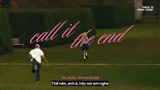 Vietsub | call it the end - ROS&Eacute; | Lyrics Video