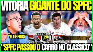 🚨PÓS-JOGO! SÃO PAULO 2XO SANTOS ! 