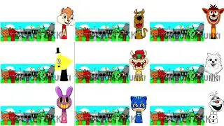 9 All My Sprunki OC Cactuk Vs Bombomsprunki Nineparison Round Part 4 9 parison