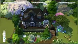 The Sims 4|Speed Build - Magic Shop|Realm of Magic - 3.part (1080p)Ps4
