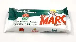St Marc 80 Antibacterial Cleaning Wipes / Lingettes Anti-Bact&eacute;riennes