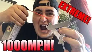 CHEAPEST WAY TO MAKE YOUR FIDGET SPINNER GO 1000MPH!! (EXTREME DANGEROUS FIDGET TOY VS COCA COLA!!)