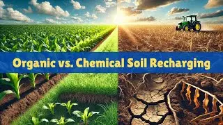 Organic vs  Chemical Soil Recharging. The truth nobody tells you