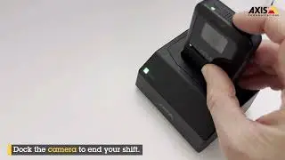 Daily use guide AXIS W110 Body Worn Camera