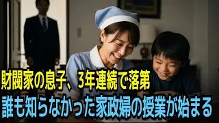 財閥家の息子、3年連続で落第誰も知らなかった家政婦の授業が始まる