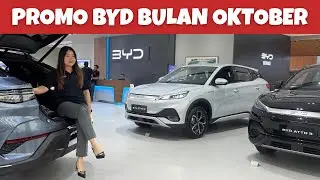 PROMO BYD BULAN OKTOBER | FREE HOME CHARGER, ASURANSI 2 TAHUN 
