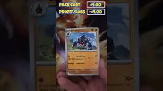 56th Pack - Can I make a profit from 100 packs? #shorts #pokemon #whiteflare
