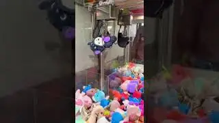 МИШКА В КАПЮШОНЕ🤞#shortsvideo #game #toys #shorts #bear #медведь #clawmachine #игра