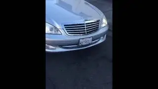 White Rose Silver Mercedes Benz