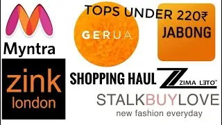 Myntra & Jabong haul | Stalkbuylove | Clothing Haul | Budget-friendly shopping |