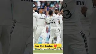 India 🔥Pulls Off a Stunning🤯 Comeback! 2-2 🥳Draw in Epic Series 🔥#shorts
