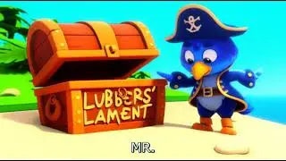 Captain Bluejay and the Island of Lost Pirate Code Words | Read aloud stories