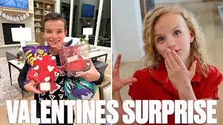SURPRISE VALENTINE DELIVERY | DROPPING OFF VALENTINES EARLY