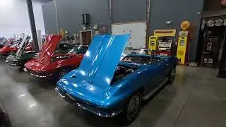 1967 Corvette: Marina Blue, Side Pipes, & 4-Speed Manual! 💎