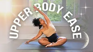 Sunrise to Sunset 20 Min Seated Stretch For Upper Body Flexibility & Low Back Relief - Day 10🔆🌙