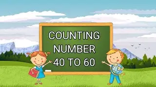 Counting Number 40 To 60