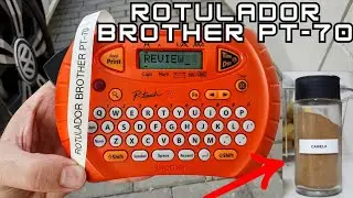 Organize sua Casa e Escritório com o Rotulador Brother PT-70 (Como Usar)