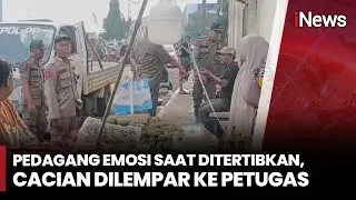 Tolak Ditertibkan, Pedagang Caci Petugas | iNews Room 6/1