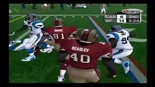 ESPN NFL Primetime 2002 | Carolina Panthers vs San Francisco 49ers