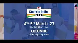 Study in India Expo, Sri Lanka-2023