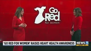 Wear red Friday to support women's heart health