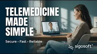 Bringing healthcare closer with secure, real-world telemedicine solutions by Sigosoft.#telemedicine