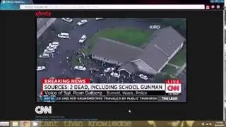Live CNN Coverage Of The Marysville-Pilchuck High School Shooting