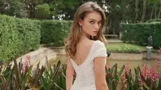 Morilee Faye wedding dress style 2484. Sequin wedding dress at Brides Of Southampton