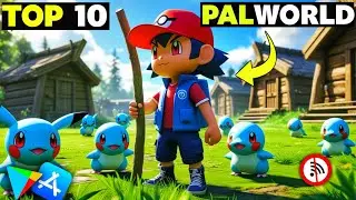 Top 10 New PALWORLD Like Games For Android In 2025 |High Graphics(OPENWORLD)