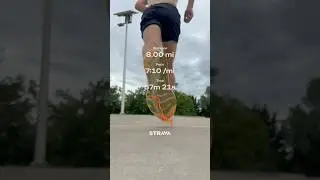 What is a SLOW Run for A Running Influencer?? #running #viral #new #influencer #strava #athlete
