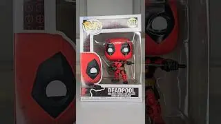 Funko Pop Unboxing Deadpool ❤️🖤 #funko #funkopop #unboxing #deadpool #wolverine #mcu #marvel #shorts