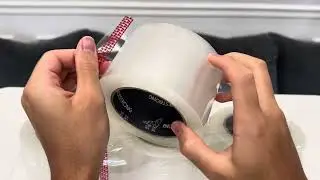 Packstrong Industrial Grade Clear Packing Tape 6 Rolls - 110 Yards per Roll - 3