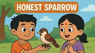 The Honest Sparrow! #kidslearning #story #kidsstories #education #Kids