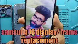 #destroyedphone #restoration          SAMSUNG J6 DISPLAY/FRAME REPLACEMENT
