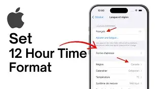 How to Set 12 Hour Time Format on iPhone