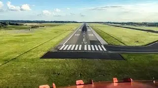 COCKPIT TIMELAPSE: Boeing 737 landing Malm&ouml; Airport