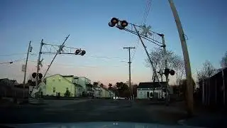 Evening drive through Lincoln and Cumberland, Rhode Island and Attleboro, Massachusetts