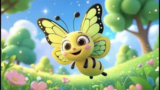 Titli Udei 🦋 | Cute Butterfly Song Kids Love | Colorful Butterfly Nursery Rhyme for Kids | Fun Kid |