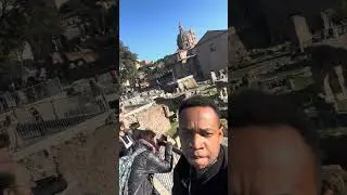 I explored the Roman Forum, Rome Italy 🇮🇹 #travel #vlog #tourist #italytravel #viral #explore