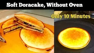 Doraemon's Favorite Dora Cake | Soft Dora Cake Recipe | Easy Dorayaki PaneCakes Without Oven