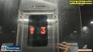 A ThyssenKrupp Elevator at Setia SPICE Arena, Bayan Lepas, Penang, Malaysia.  (Lift 1)