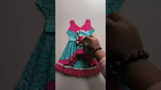 Beautiful & unique frock design 2026 #stitching #shorts #frock #kidsfashion