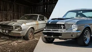 I bought my grandpa&rsquo;s old, rusted 1967 Mustang Eleanor for $800 &mdash; and restored it.