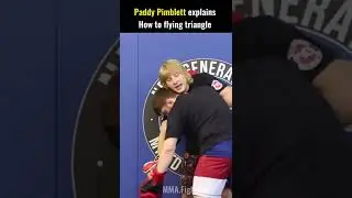 Paddy Pimblett explains how to Flying Triangle #shorts #ufc #mma