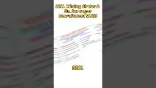 SECL Vacancy 2023 #latest #viral #shorts #secl