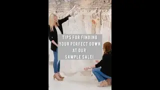 Sample Sale Shopping Tips - For finding your wedding dress at a discounted price