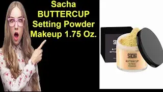 Sacha BUTTERCUP Setting Powder Makeup 1 75 Oz