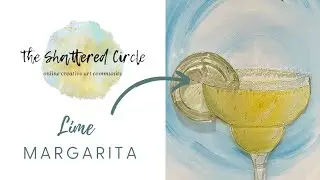 Lime Margarita (Glass & Resin Art Tutorial)