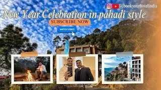 Pahdi Andaaz mein Naya Saal | Hote le Halycon Barog @bookyourhotelindia #newyear #pahadi #dailyvlog 
